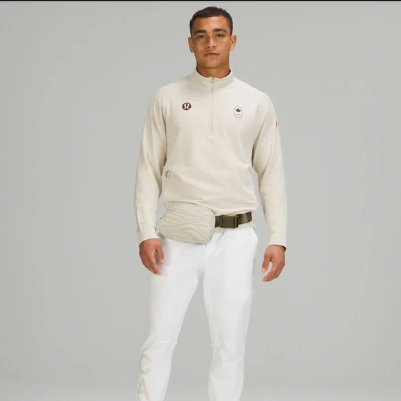 Lululemon team Canada limited edition everywhere quilted belt bag sage unisex - Picture 6 of 9